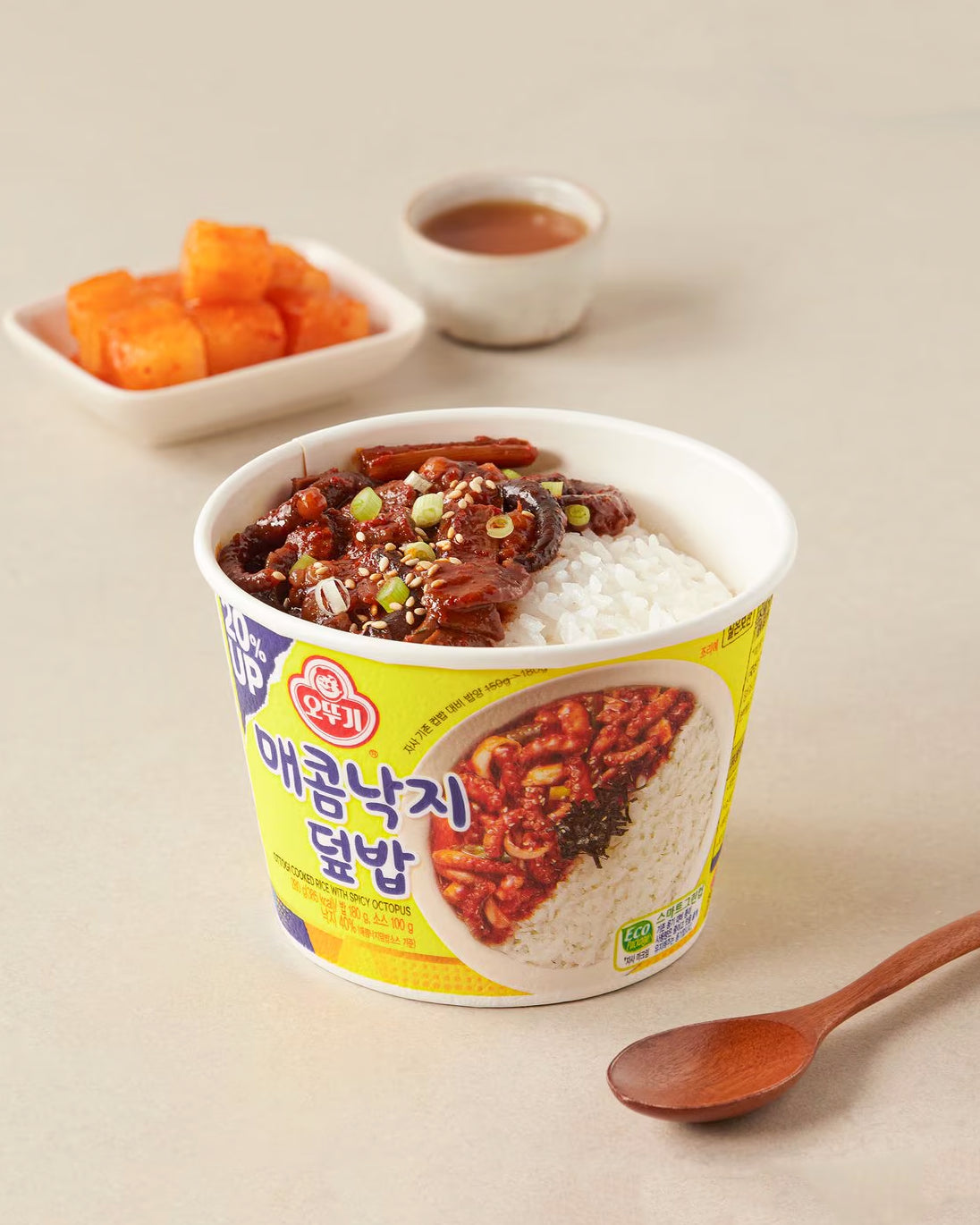 오뚜기 컵밥 매콤낙지덮밥 280g - DotAsia :: 유럽 최대 아시아 식품 온라인몰 | 한국 K-Food ·일본·중국 식품 전문