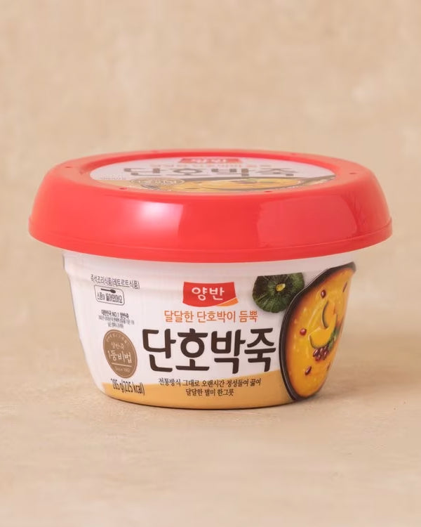 동원 양반 단호박죽 285g - DotAsia :: 유럽 최대 아시아 식품 온라인몰 | 한국 K-Food ·일본·중국 식품 전문