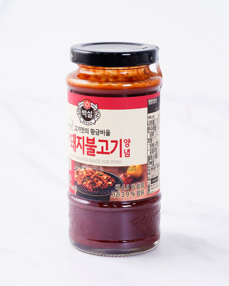 백설 매콤한 돼지불고기양념 290g - DotAsia :: 유럽 최대 아시아 식품 온라인몰 | 한국 K-Food ·일본·중국 식품 전문