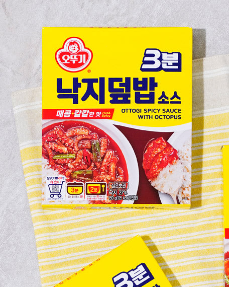 오뚜기 3분 낙지덮밥 소스 150g - DotAsia :: 유럽 최대 아시아 식품 온라인몰 | 한국 K-Food ·일본·중국 식품 전문