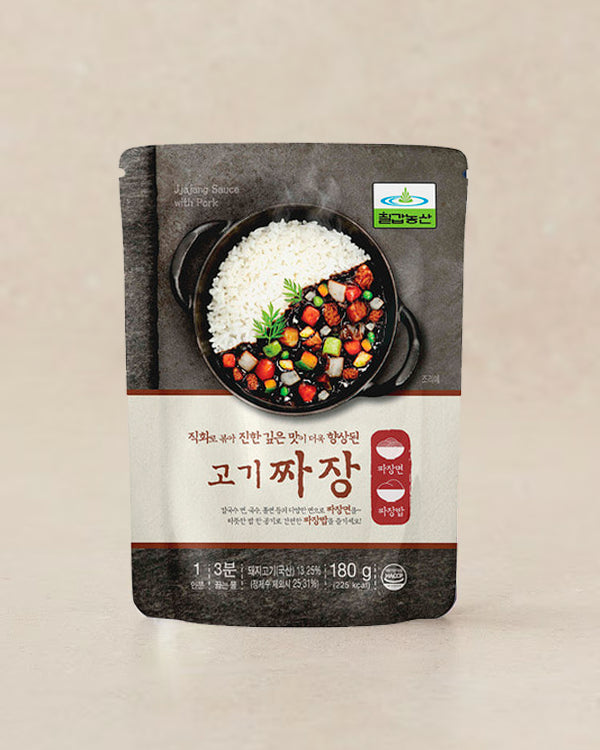칠갑 3분 고기짜장 180g - DotAsia :: 유럽 최대 아시아 식품 온라인몰 | 한국 K-Food ·일본·중국 식품 전문