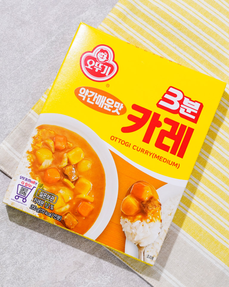 오뚜기 3분 카레 약간매운맛 200g - DotAsia :: 유럽 최대 아시아 식품 온라인몰 | 한국 K-Food ·일본·중국 식품 전문