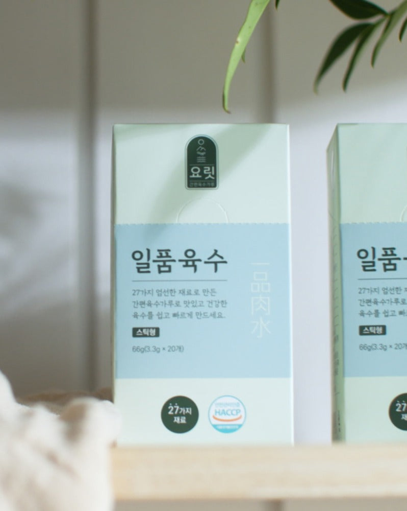 요릿 일품육수 3.3G 20개입 - DotAsia :: 유럽 최대 아시아 식품 온라인몰 | 한국 K-Food ·일본·중국 식품 전문