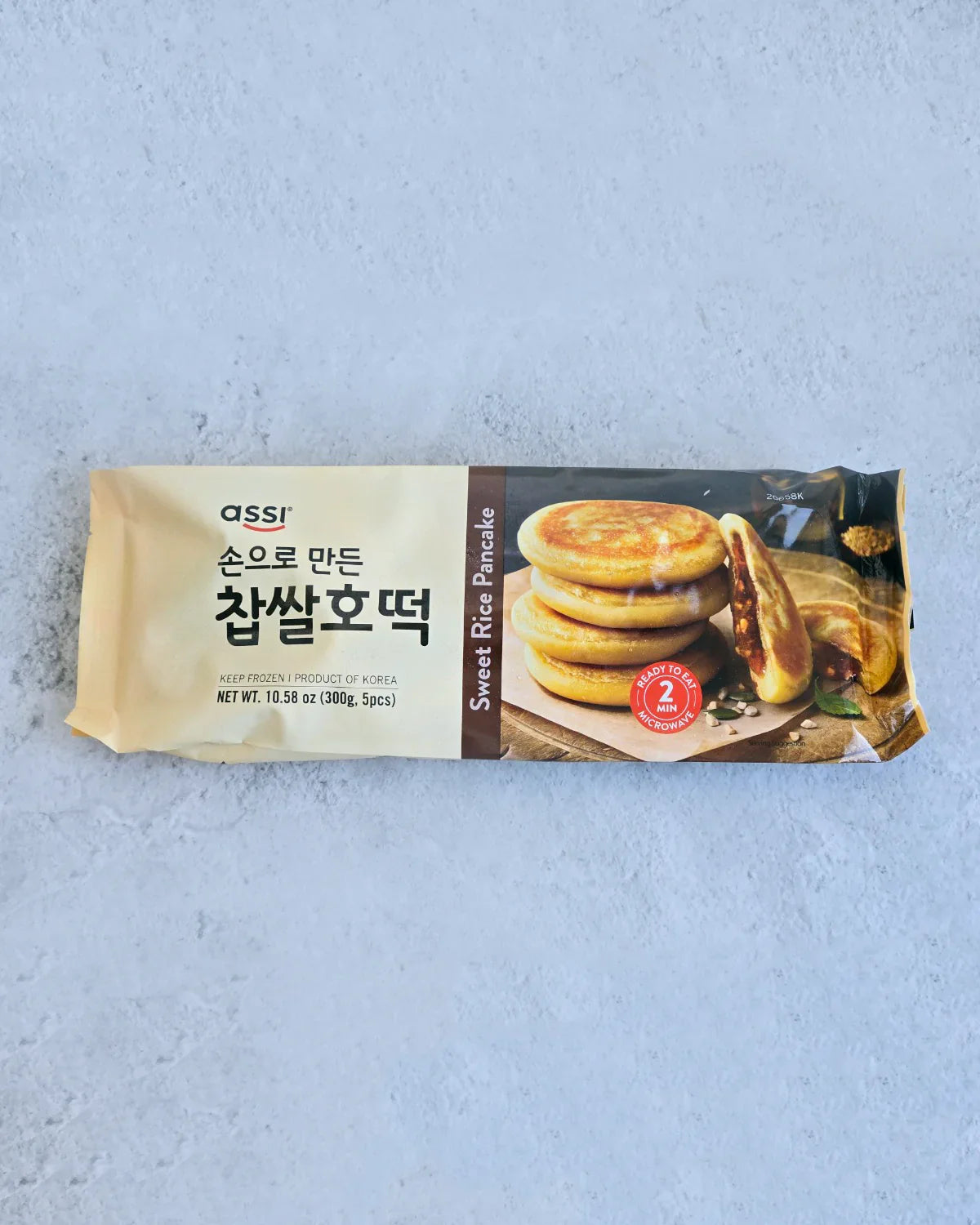 아씨 손으로 만든 찹쌀 호떡 (300g) 5개입 - 냉동 - DotAsia