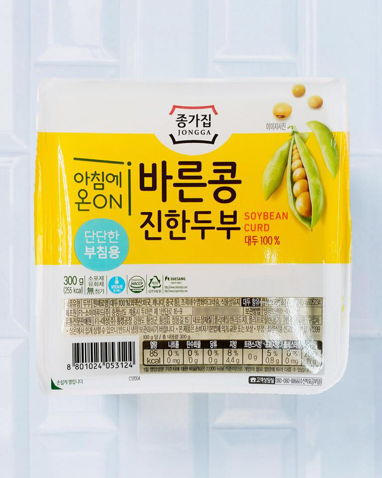 종가집 두부 부침용 300g - 냉장 - DotAsia :: 유럽 최대 아시아 식품 온라인몰 | 한국 K-Food ·일본·중국 식품 전문