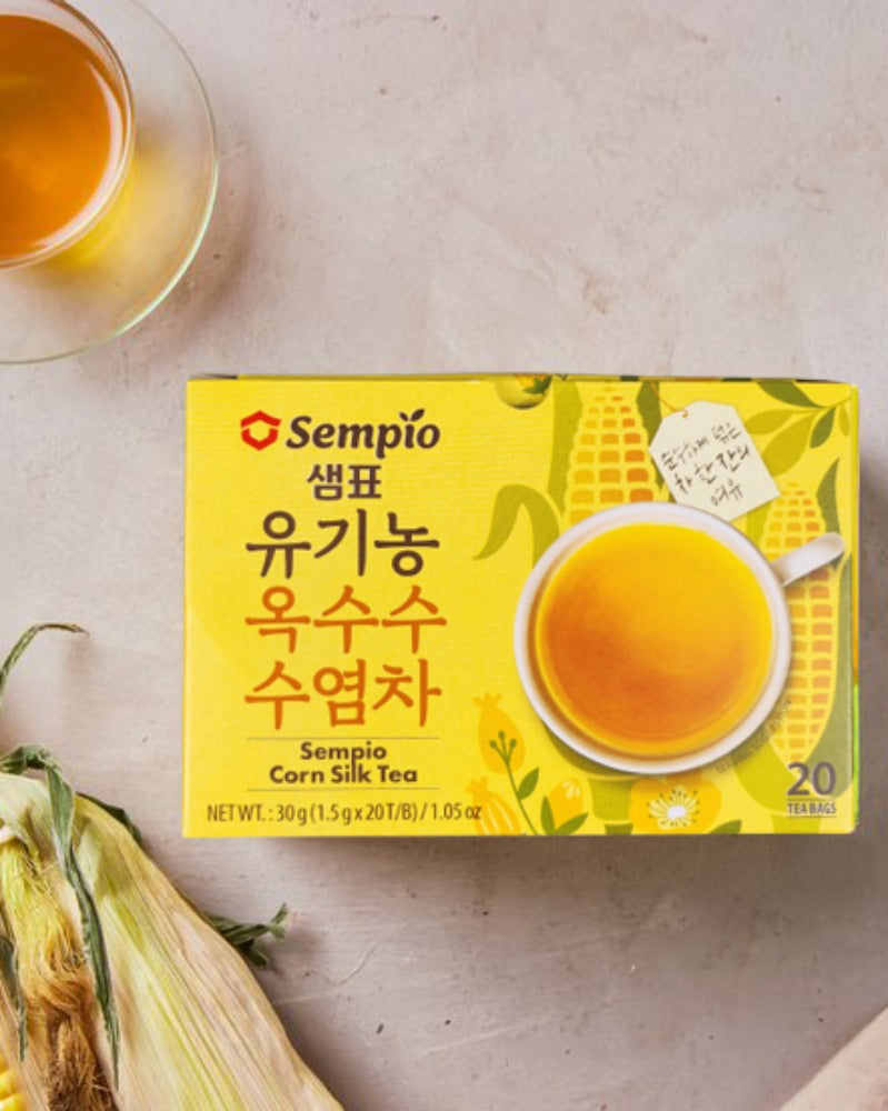 샘표 유기농 옥수수수염차 30g (20티백) - DotAsia :: 유럽 최대 아시아 식품 온라인몰 | 한국 K-Food ·일본·중국 식품 전문