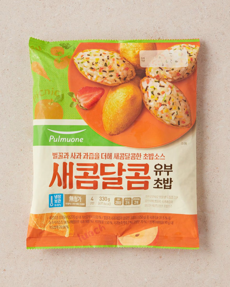 풀무원 새콤달콤 유부초밥 330g - 냉장 - DotAsia :: 유럽 최대 아시아 식품 온라인몰 | 한국 K-Food ·일본·중국 식품 전문