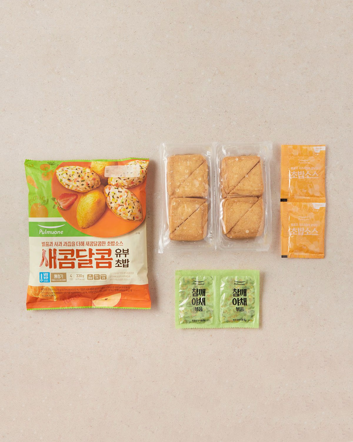 풀무원 새콤달콤 유부초밥 330g - 냉장 - DotAsia :: 유럽 최대 아시아 식품 온라인몰 | 한국 K-Food ·일본·중국 식품 전문