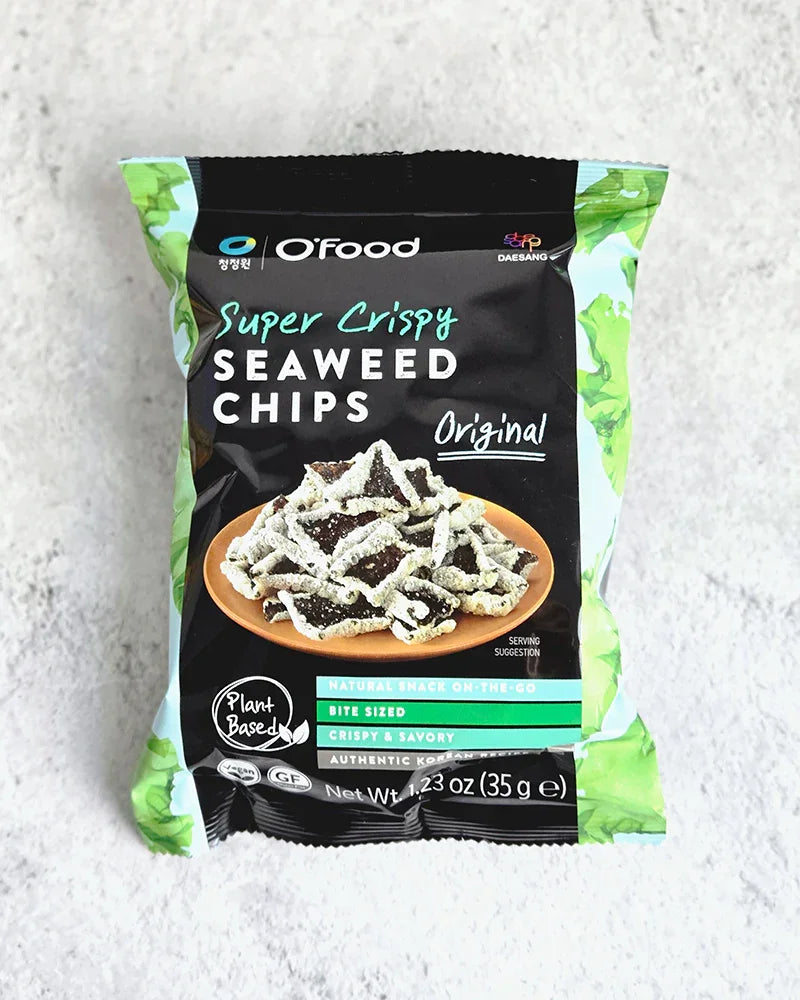 Chungjungone Ofood Seaweed Chips 35g 2 - DotAsia