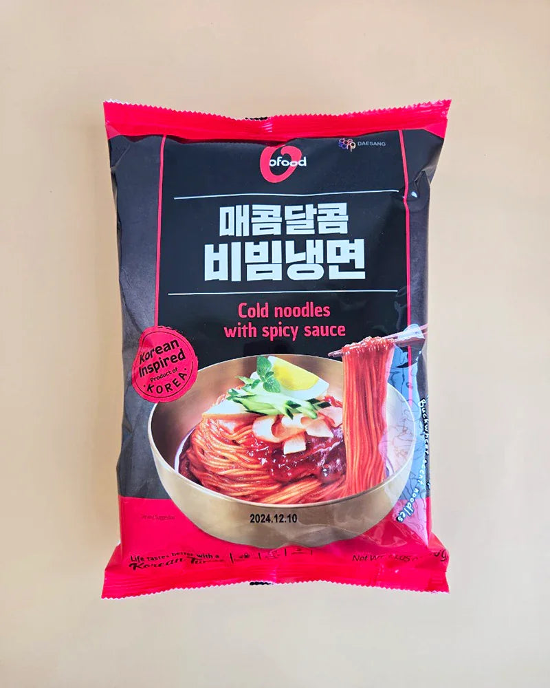 Chungjungone O'Food Sweet & Spicy Bibim Naengmyeon 370g - Refrigerated - DotAsia