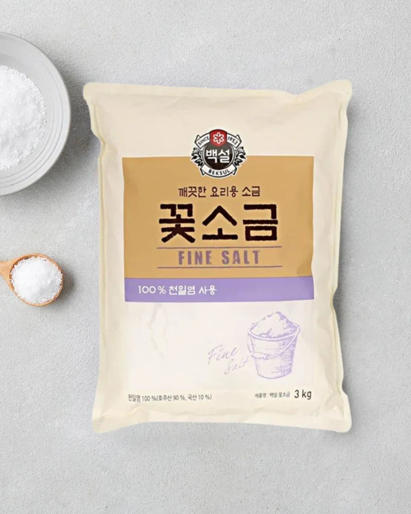 Beksul Flower Salt 3kg - DotAsia