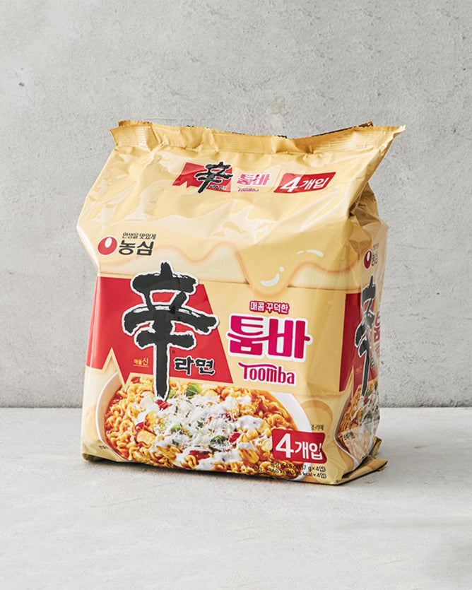 농심 신라면 매콤꾸덕한 툼바 4개입 - DotAsia :: 유럽 최대 아시아 식품 온라인몰 | 한국 K-Food ·일본·중국 식품 전문