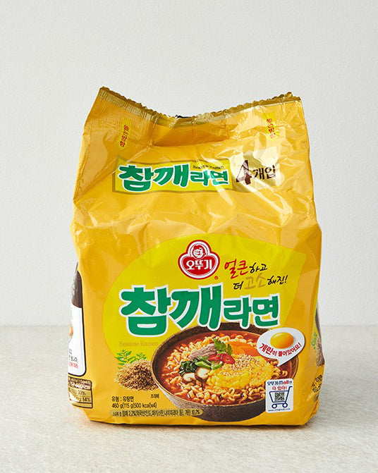 오뚜기 참깨라면 4개입 - DotAsia :: 유럽 최대 아시아 식품 온라인몰 | 한국 K-Food ·일본·중국 식품 전문