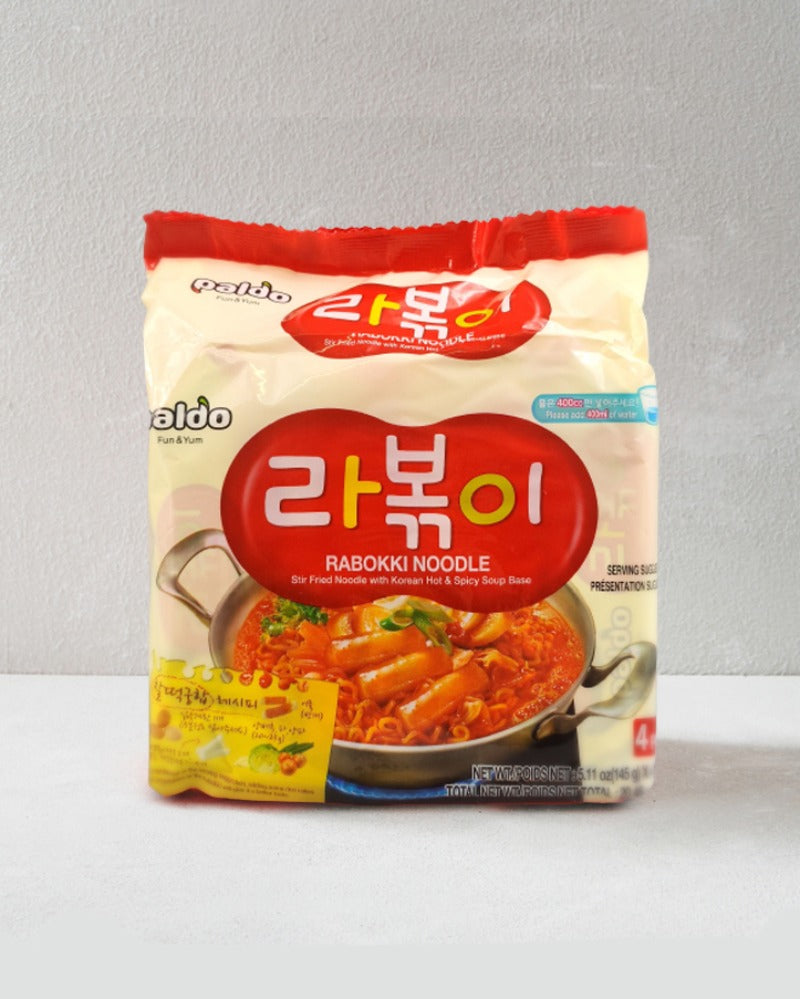 팔도 라볶이 4개입 - DotAsia :: 유럽 최대 아시아 식품 온라인몰 | 한국 K-Food ·일본·중국 식품 전문