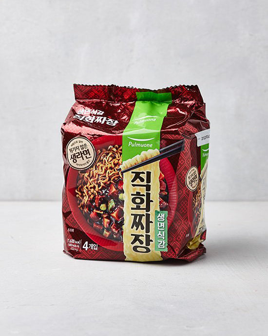 풀무원 직화짜장 멀티팩 (4개입) - DotAsia :: 유럽 최대 아시아 식품 온라인몰 | 한국 K-Food ·일본·중국 식품 전문