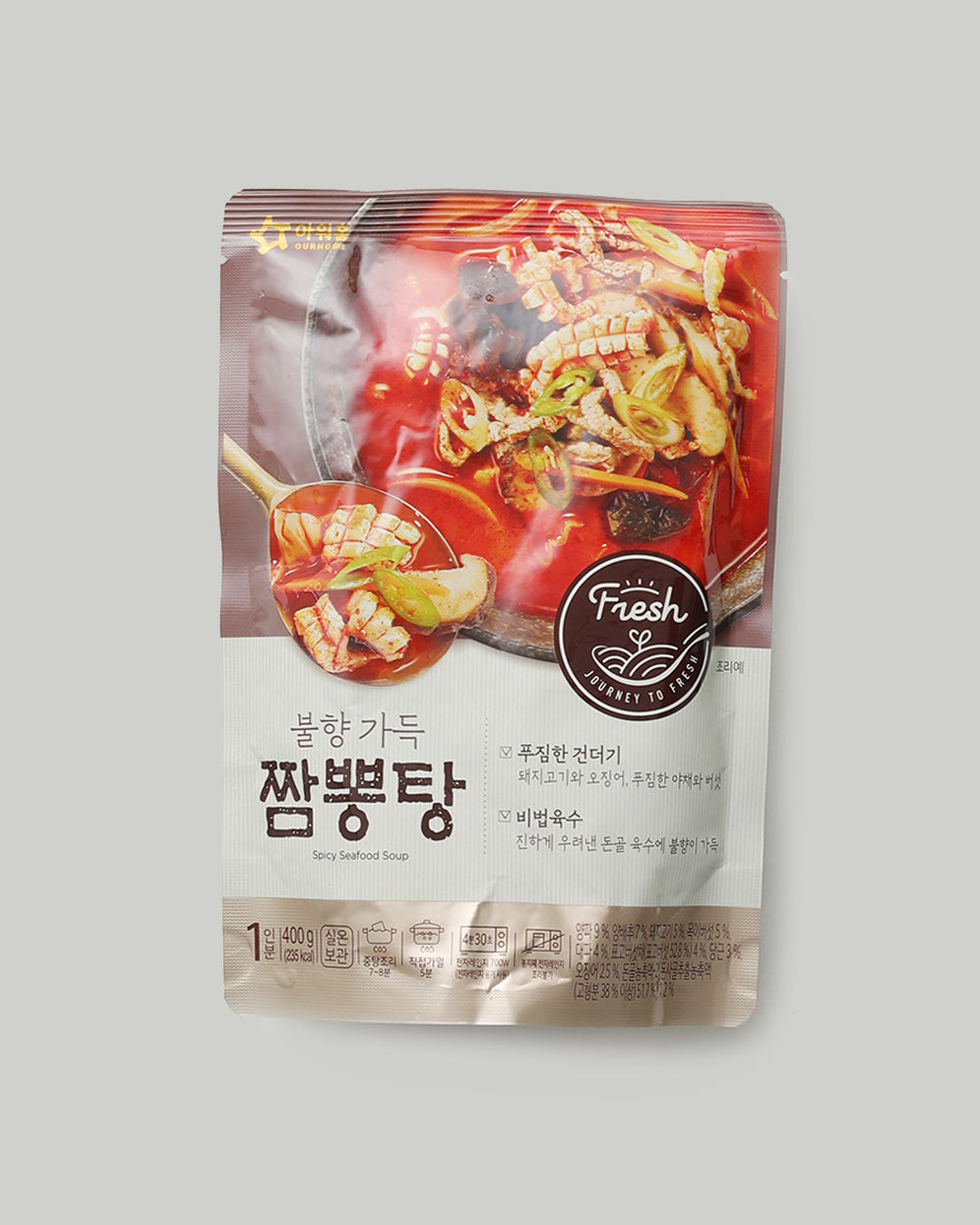 아워홈 불향 가득 짬뽕탕 400g - DotAsia :: 유럽 최대 아시아 식품 온라인몰 | 한국 K-Food ·일본·중국 식품 전문