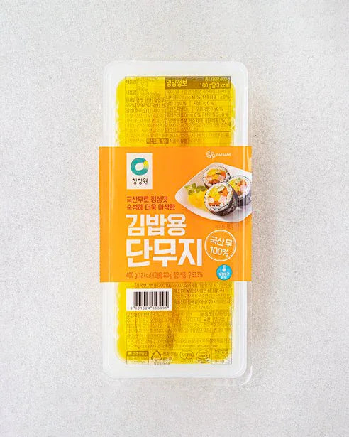 Chungjungone Pickled Radish for Gimbap 400g - Refrigerated - DotAsia