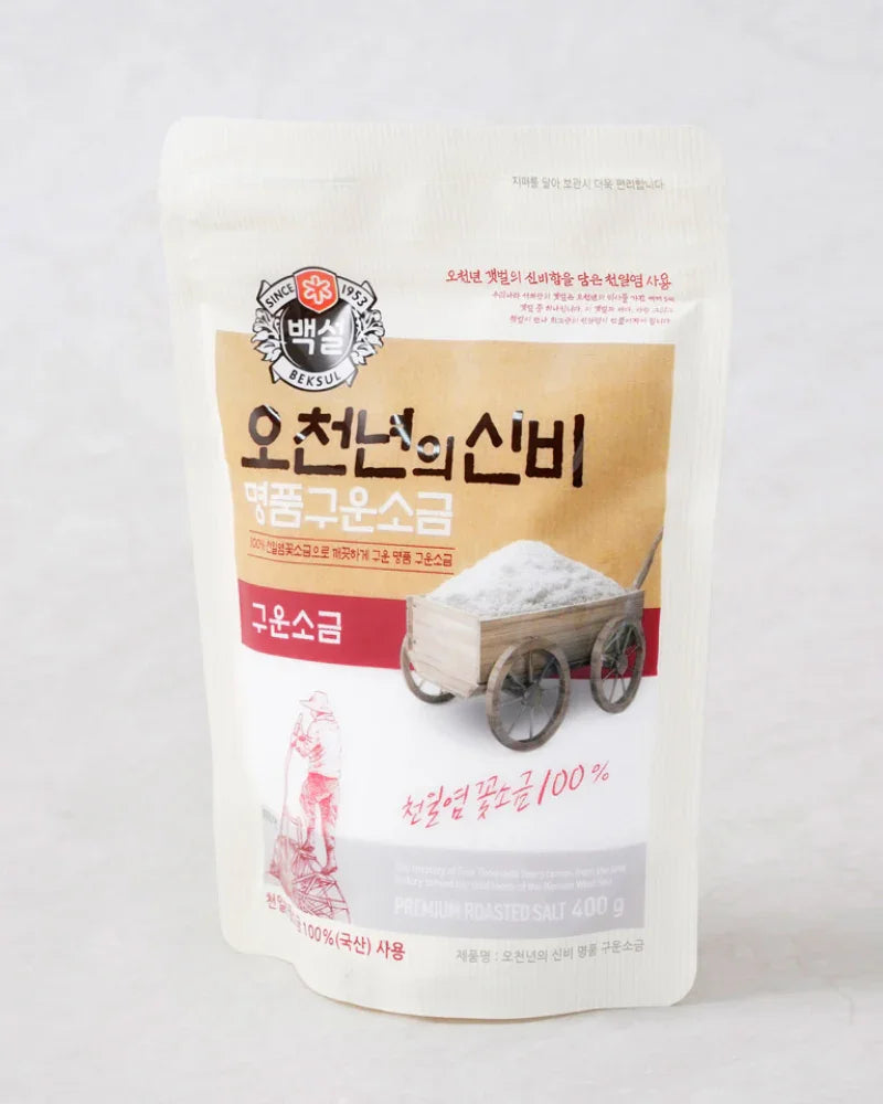 Beksul Five Thousand Years Roasted Salt 400g - DotAsia