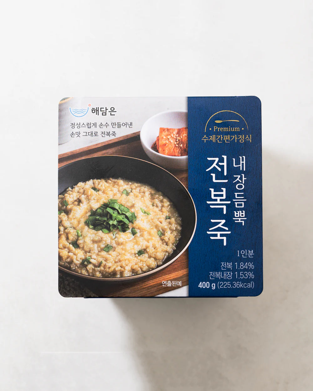 해담은 내장듬뿍 전복죽 400g - 냉동 - DotAsia :: 유럽 최대 아시아 식품 온라인몰 | 한국 K-Food ·일본·중국 식품 전문