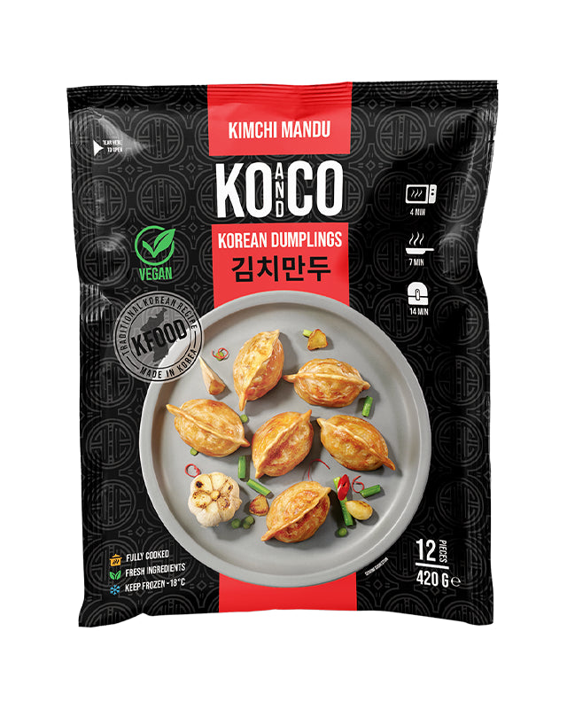 코앤코 김치만두 420g - 냉동 - DotAsia :: 유럽 최대 아시아 식품 온라인몰 | 한국 K-Food ·일본·중국 식품 전문