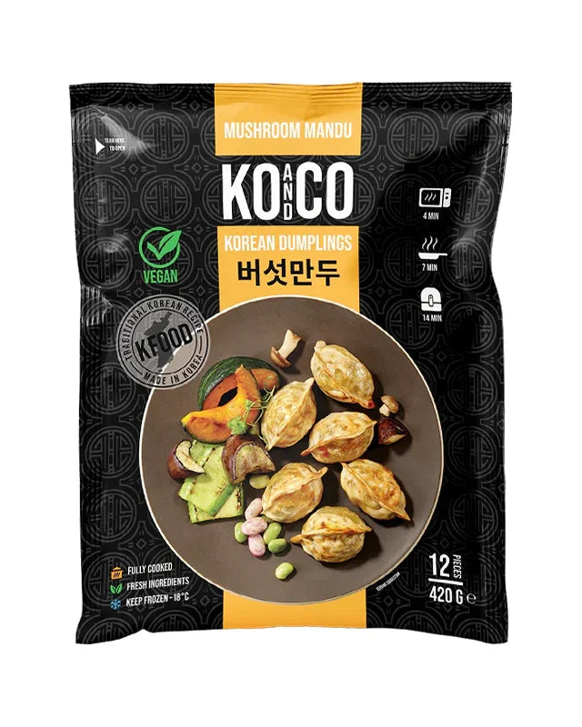 코앤코 버섯만두 420g - 냉동 - DotAsia
