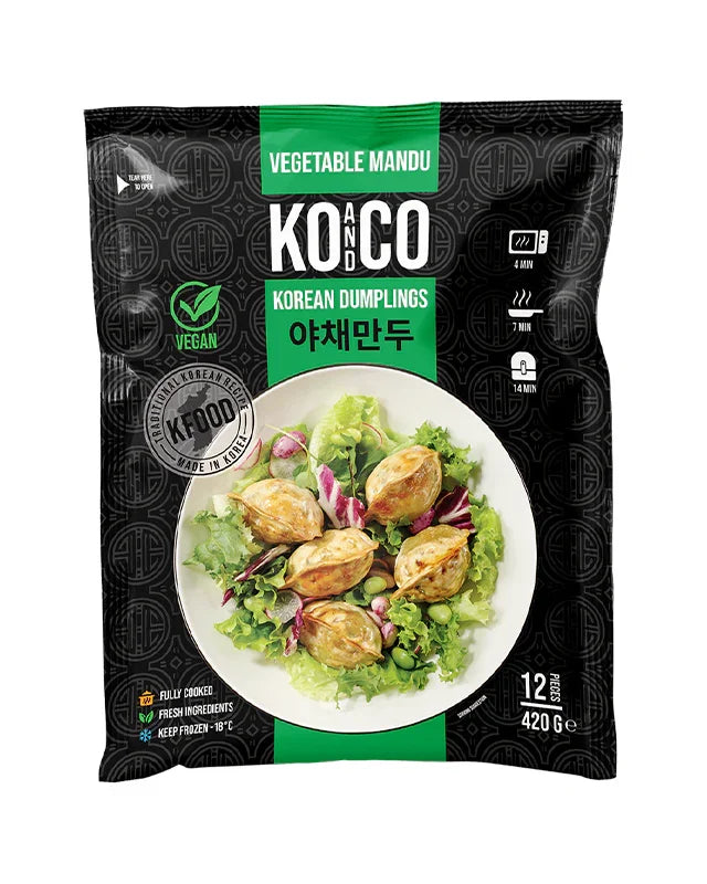 코앤코 야채만두 420g - 냉동 - DotAsia