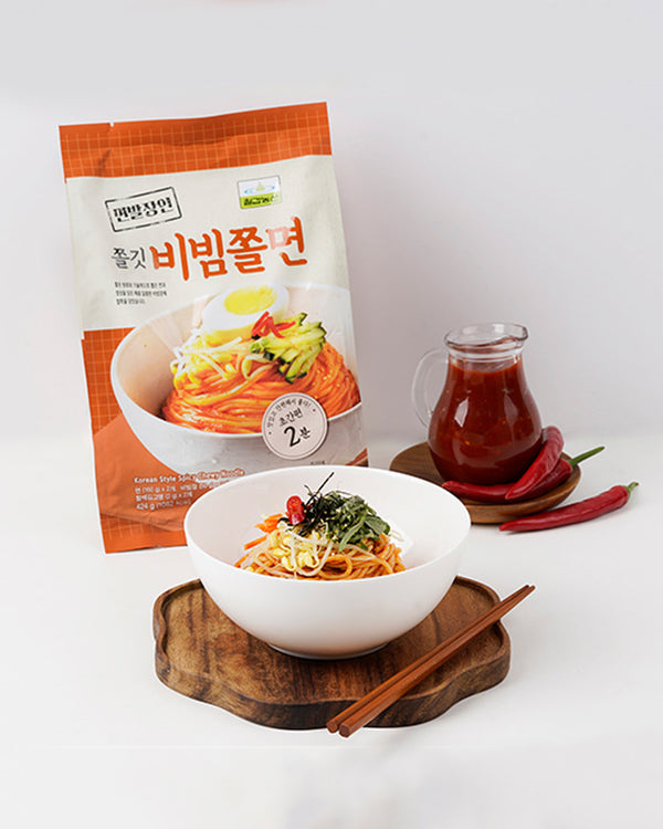 칠갑 쫄깃비빔쫄면 424g - 냉장 - DotAsia :: 유럽 최대 아시아 식품 온라인몰 | 한국 K-Food ·일본·중국 식품 전문