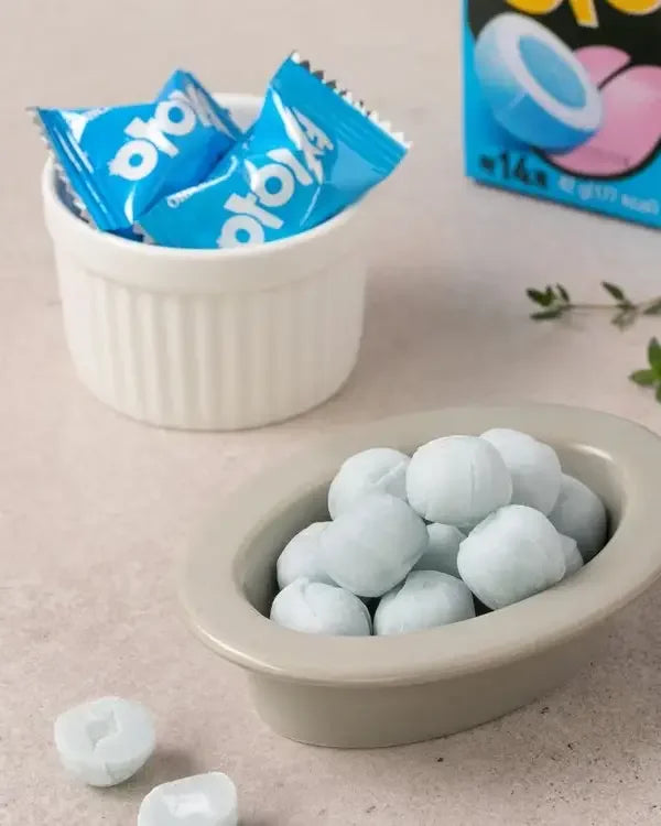 Orion Icesher Chewing Candy Soda Flavor 42g 2 - DotAsia