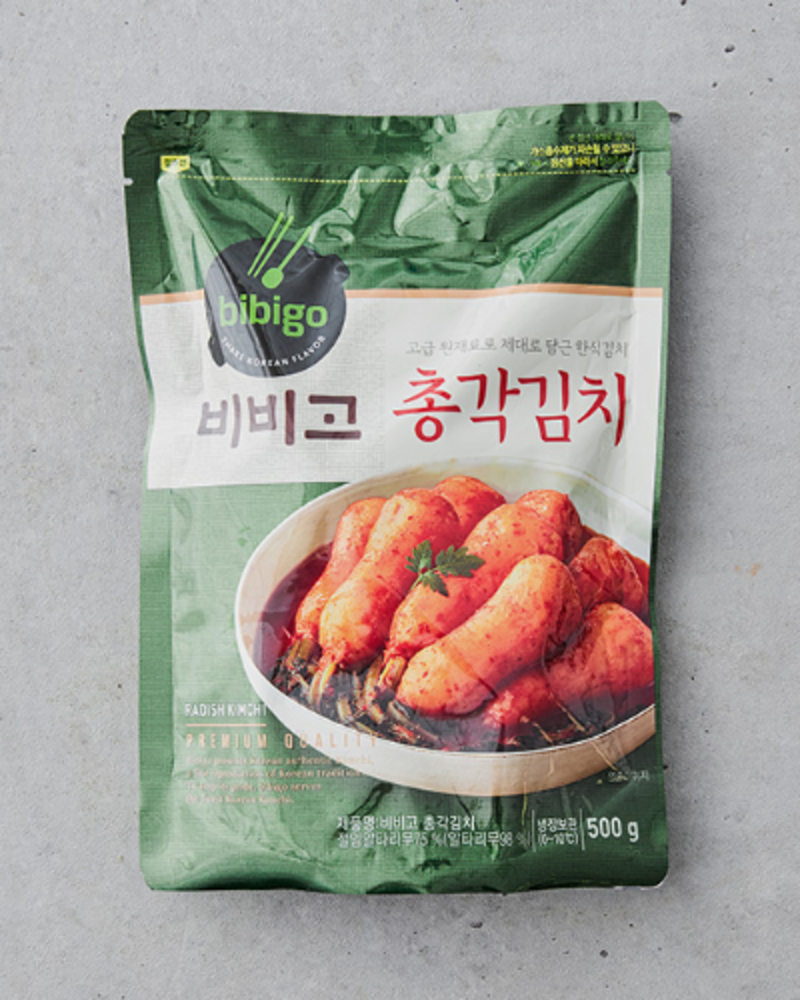 비비고 총각김치 450g - 냉장 - DotAsia :: 유럽 최대 아시아 식품 온라인몰 | 한국 K-Food ·일본·중국 식품 전문