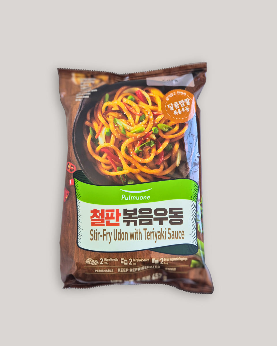 풀무원 철판볶음우동 457.2g - 냉장 - DotAsia :: 유럽 최대 아시아 식품 온라인몰 | 한국 K-Food ·일본·중국 식품 전문