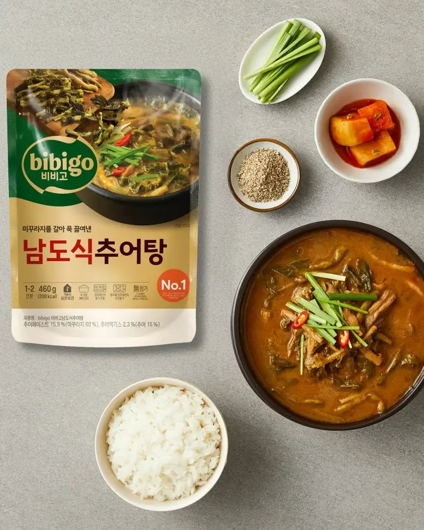 비비고 남도식 추어탕 460g - DotAsia :: 유럽 최대 아시아 식품 온라인몰 | 한국 K-Food ·일본·중국 식품 전문