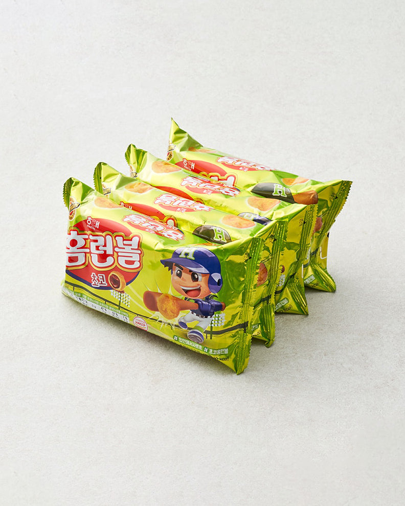 해태 홈런볼 초코 46g 4개입 묶음 - DotAsia :: 유럽 최대 아시아 식품 온라인몰 | 한국 K-Food ·일본·중국 식품 전문