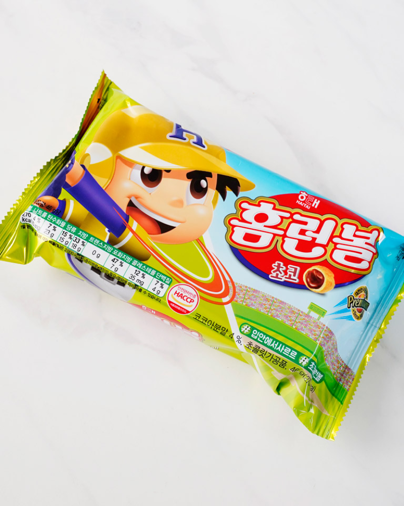 해태 홈런볼 초코 46g - DotAsia :: 유럽 최대 아시아 식품 온라인몰 | 한국 K-Food ·일본·중국 식품 전문