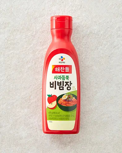 해찬들 사과듬뿍 비빔장 470g - DotAsia :: 유럽 최대 아시아 식품 온라인몰 | 한국 K-Food ·일본·중국 식품 전문