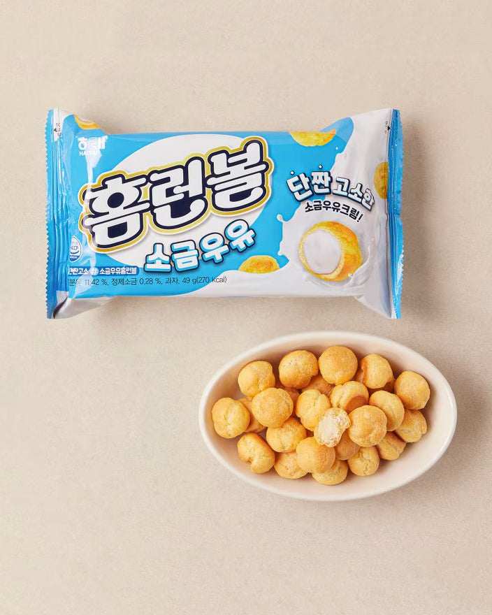 해태 홈런볼 소금우유맛 49g - DotAsia :: 유럽 최대 아시아 식품 온라인몰 | 한국 K-Food ·일본·중국 식품 전문