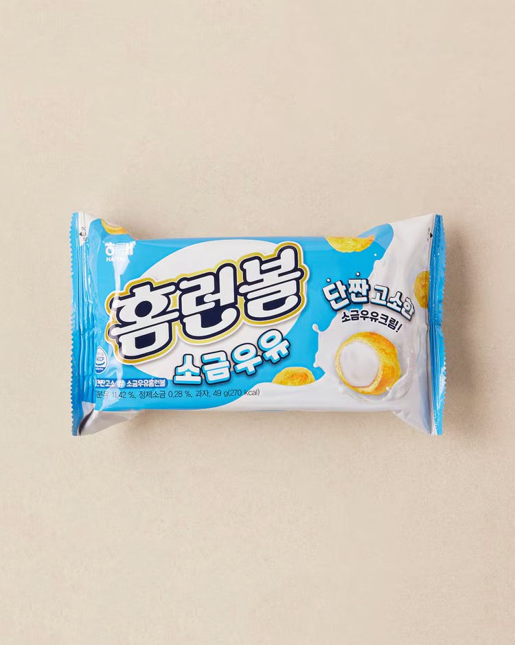 해태 홈런볼 소금우유맛 49g - DotAsia :: 유럽 최대 아시아 식품 온라인몰 | 한국 K-Food ·일본·중국 식품 전문