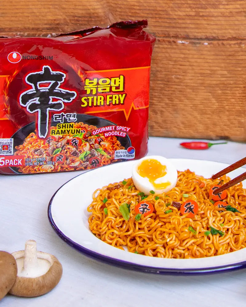농심 신라면 볶음면 5개입 - DotAsia :: 유럽 최대 아시아 식품 온라인몰 | 한국 K-Food ·일본·중국 식품 전문