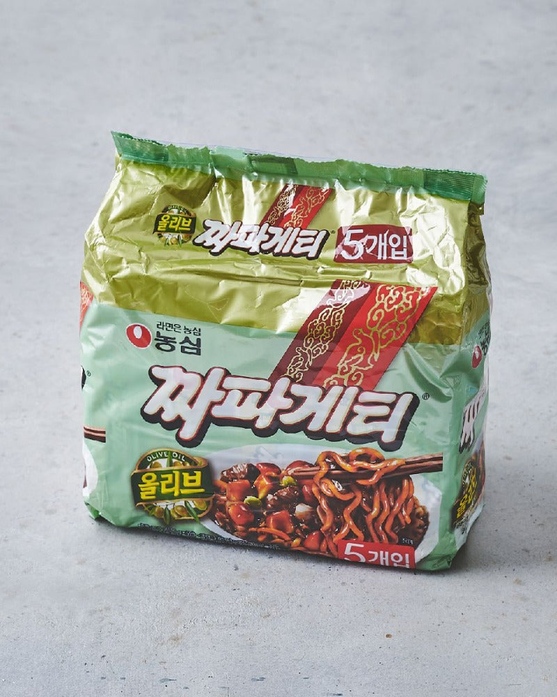 농심 짜파게티 5개입 - DotAsia :: 유럽 최대 아시아 식품 온라인몰 | 한국 K-Food ·일본·중국 식품 전문