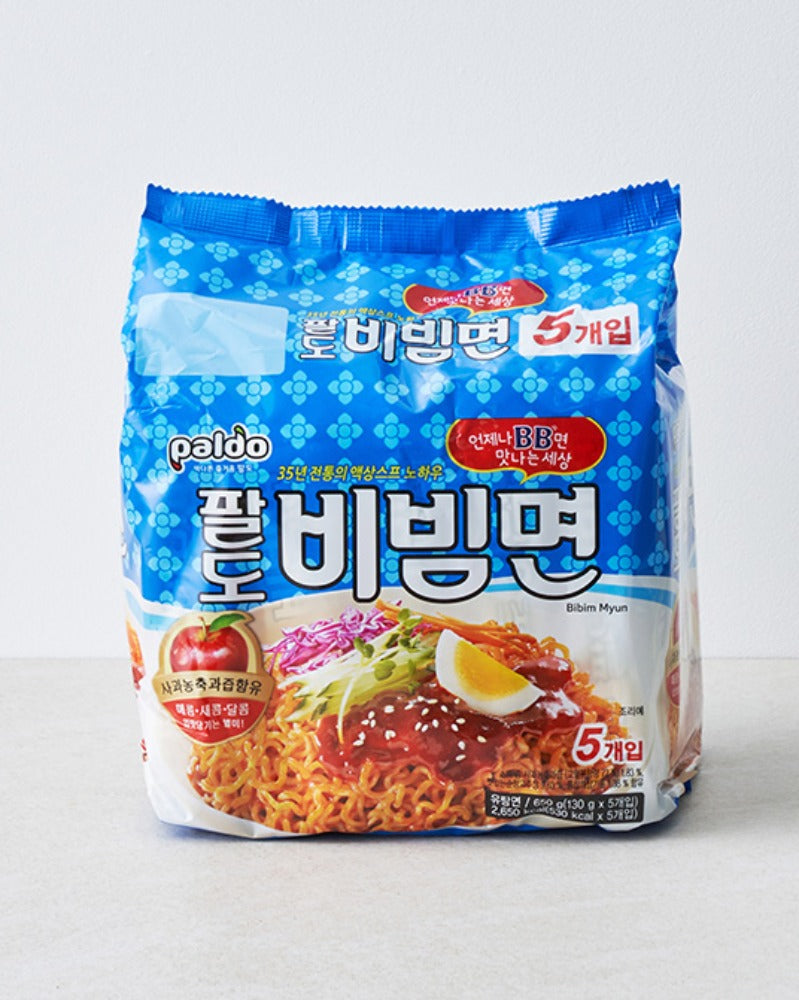 팔도 비빔면 멀티팩 (5개입) - DotAsia :: 유럽 최대 아시아 식품 온라인몰 | 한국 K-Food ·일본·중국 식품 전문
