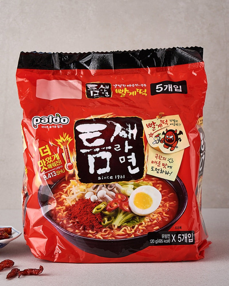 팔도 틈새라면 5개입 - DotAsia :: 유럽 최대 아시아 식품 온라인몰 | 한국 K-Food ·일본·중국 식품 전문