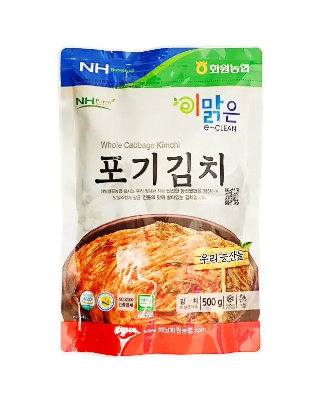 농협 이맑은 포기김치 500g - 냉장 - DotAsia