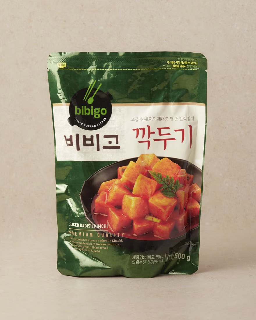 비비고 깍두기 500g - DotAsia :: 유럽 최대 아시아 식품 온라인몰 | 한국 K-Food ·일본·중국 식품 전문
