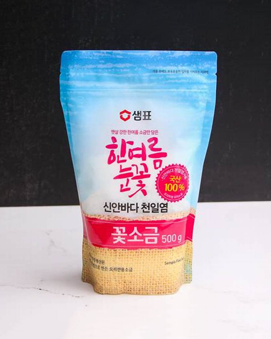 샘표 헌여름눈꽃 천일염 꽃소금 500g - DotAsia :: 유럽 최대 아시아 식품 온라인몰 | 한국 K-Food ·일본·중국 식품 전문