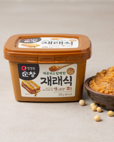 청정원 재래식 생된장 500g - DotAsia :: 유럽 최대 아시아 식품 온라인몰 | 한국 K-Food ·일본·중국 식품 전문