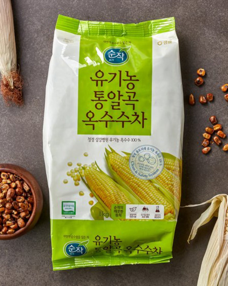 샘표 순작 유기농 통알곡옥수수차 500g - DotAsia :: 유럽 최대 아시아 식품 온라인몰 | 한국 K-Food ·일본·중국 식품 전문