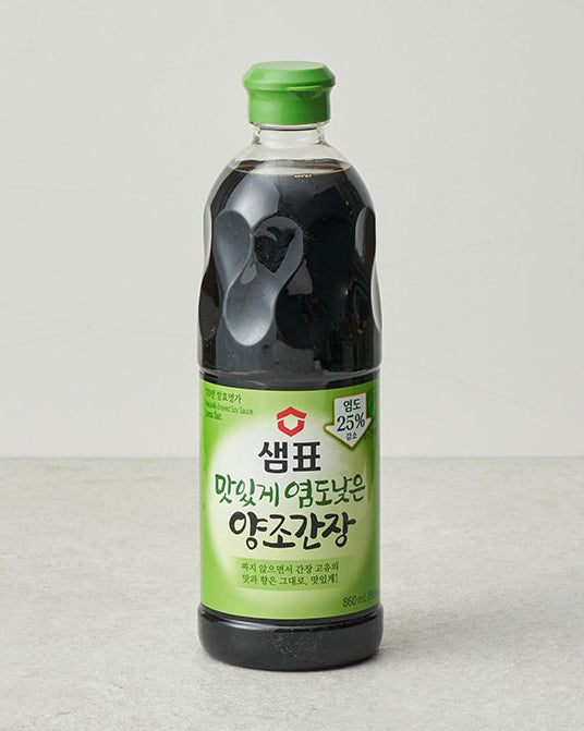 샘표 맛있게 염도낮은 양조간장 500ml - DotAsia :: 유럽 최대 아시아 식품 온라인몰 | 한국 K-Food ·일본·중국 식품 전문