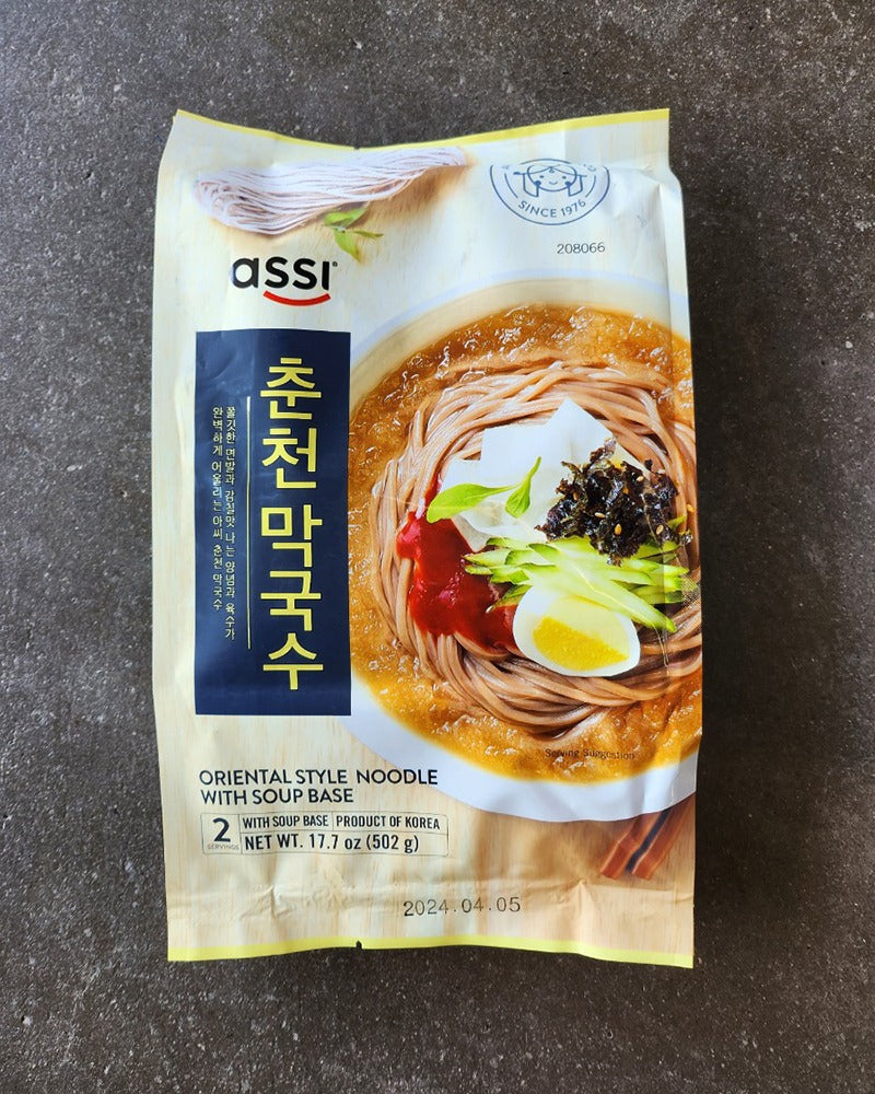 아씨 춘천막국수  502g - DotAsia :: 유럽 최대 아시아 식품 온라인몰 | 한국 K-Food ·일본·중국 식품 전문