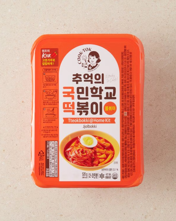 추억의 국민학교 쫄볶이 520g - 냉동 - DotAsia :: 유럽 최대 아시아 식품 온라인몰 | 한국 K-Food ·일본·중국 식품 전문