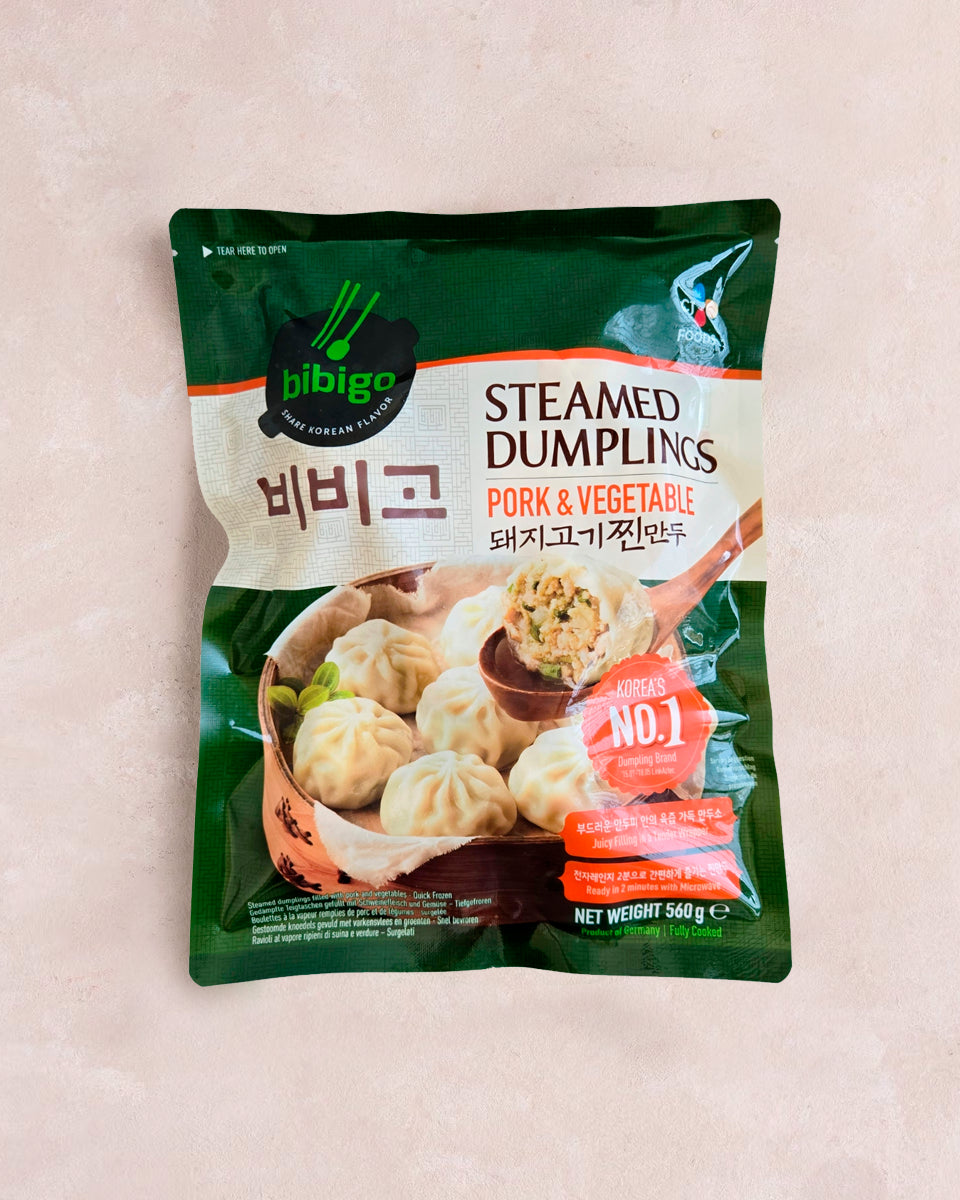 비비고 돼지고기찐만두 560g - 냉동 - DotAsia :: 유럽 최대 아시아 식품 온라인몰 | 한국 K-Food ·일본·중국 식품 전문