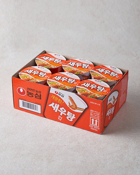 농심 새우탕 소컵 6개입 - DotAsia :: 유럽 최대 아시아 식품 온라인몰 | 한국 K-Food ·일본·중국 식품 전문